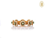 pearl and gold bangle