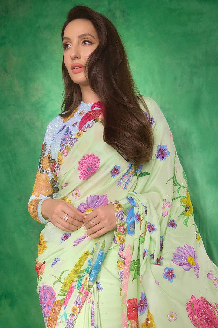 spotted nora fatehi
