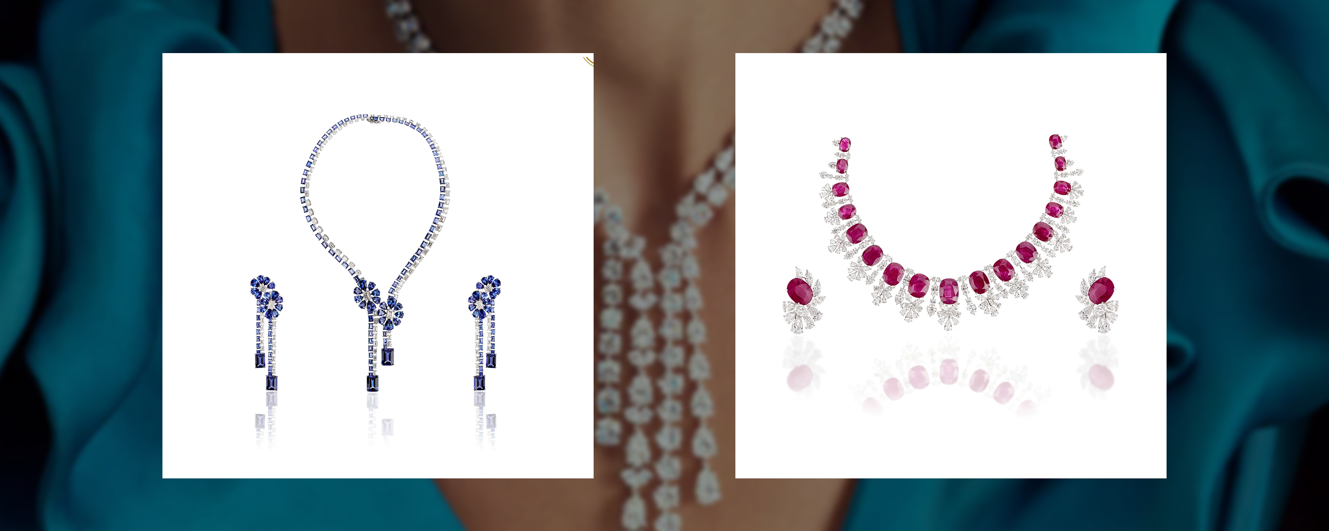 A Modern Take on the Diamond Bridal Jewellery Set