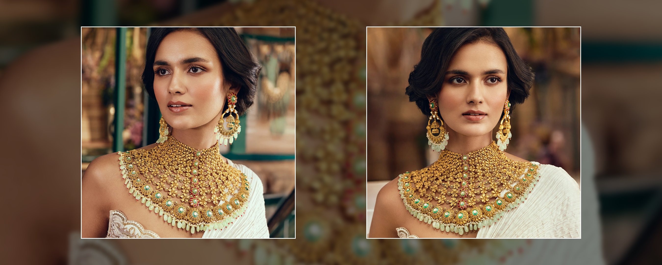 Bridal Necklace Set Looks for Wedding Day