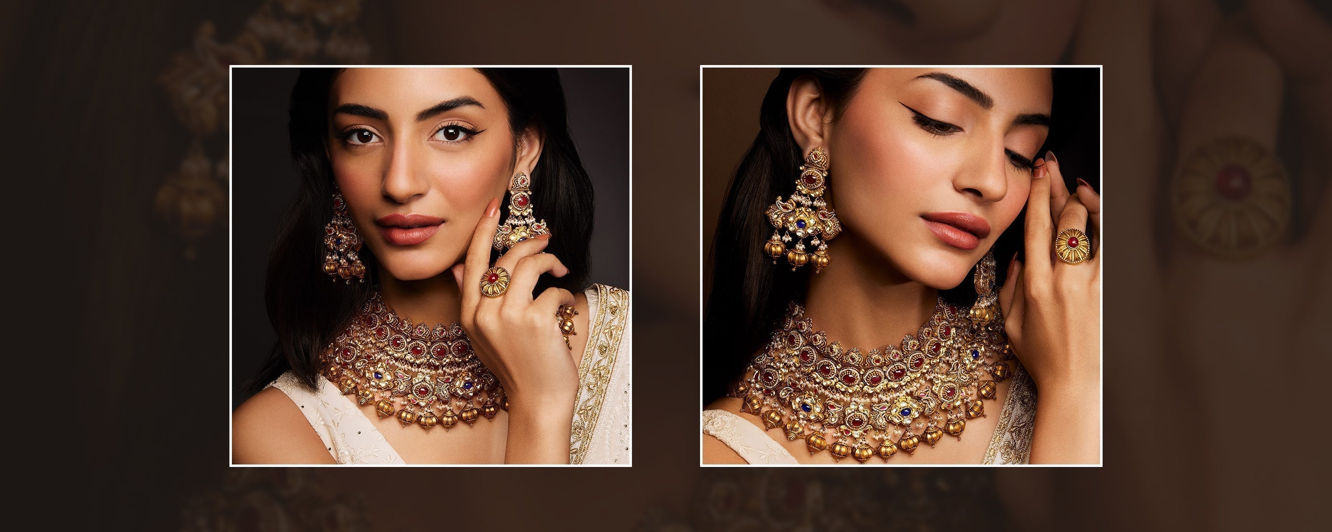 Stylish Gold Jewellery Sets for Summer Weddings