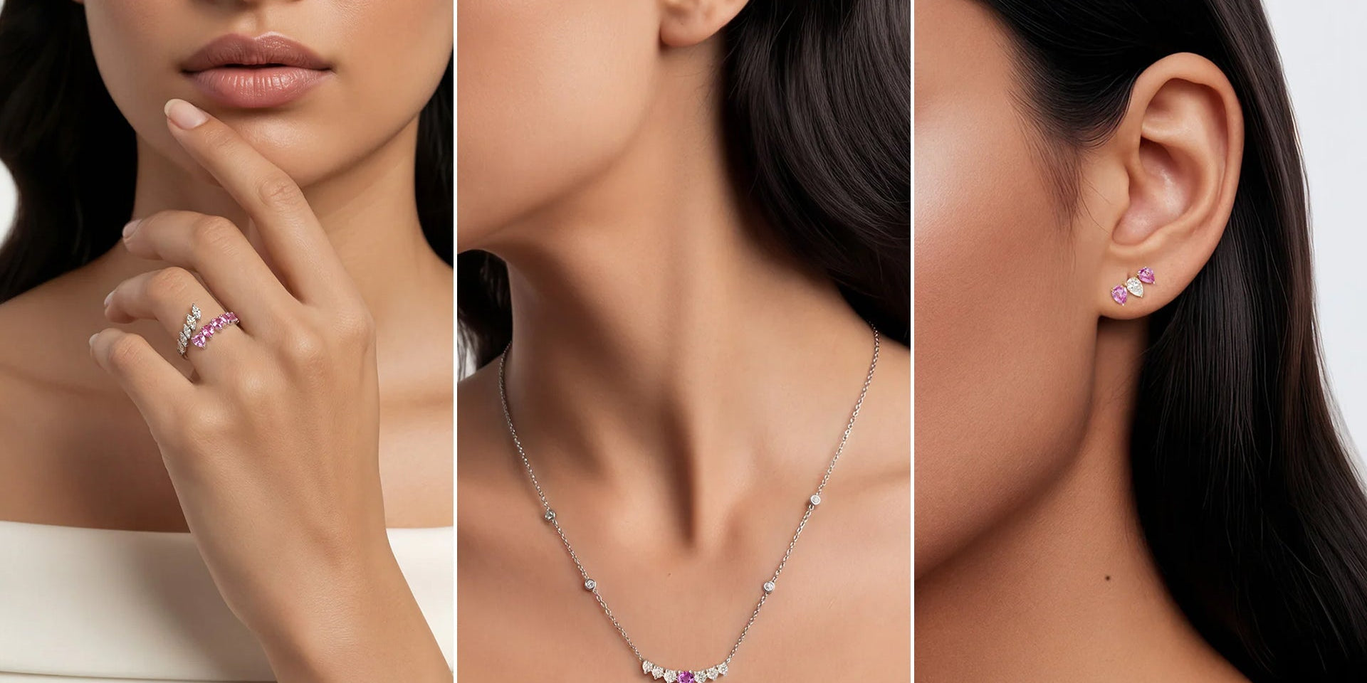 pink sapphire jewellery
