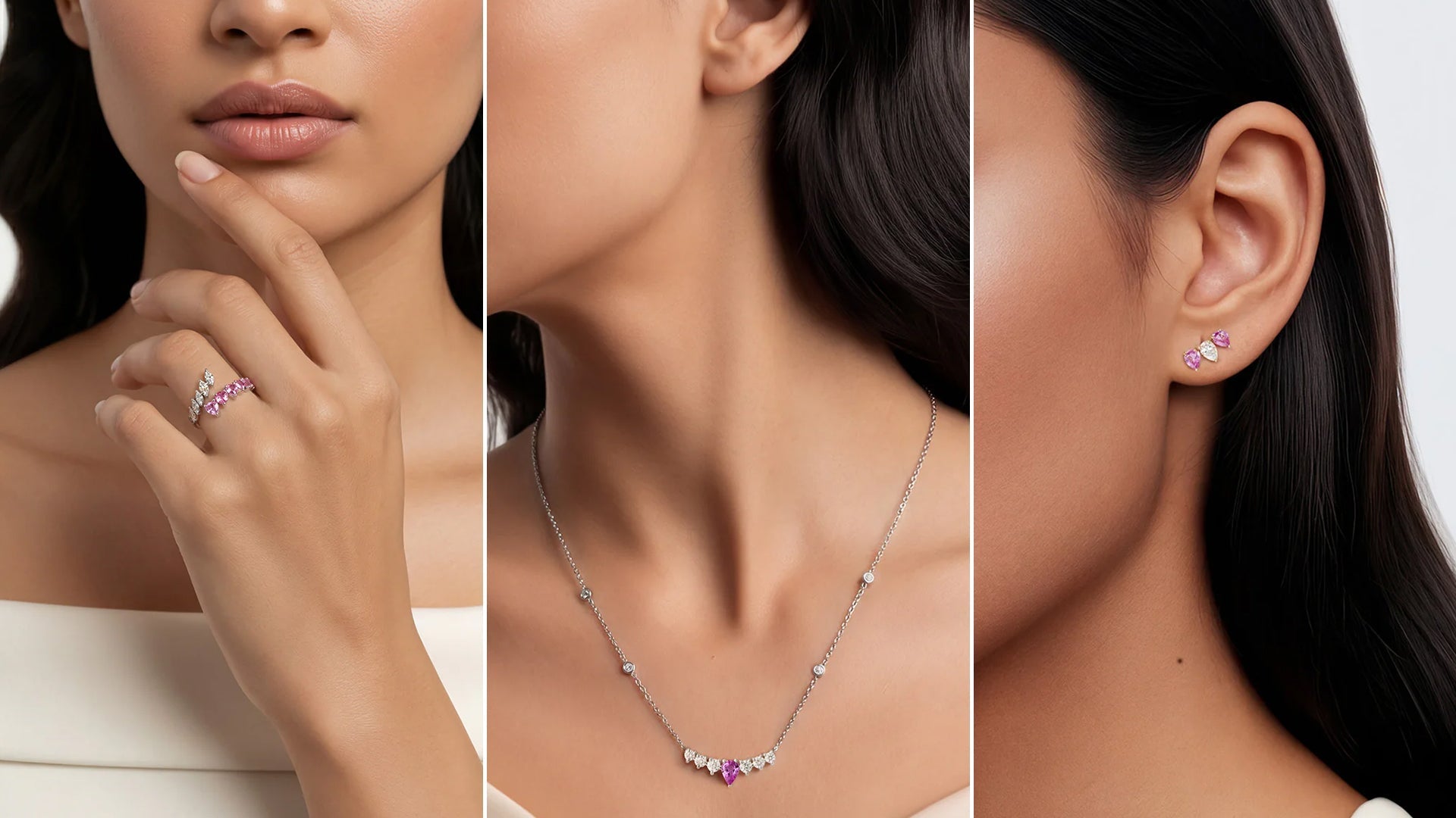 pink sapphire jewellery