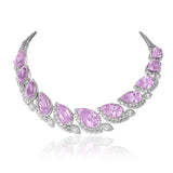 Legacy Kunzite and Diamond Necklace Set