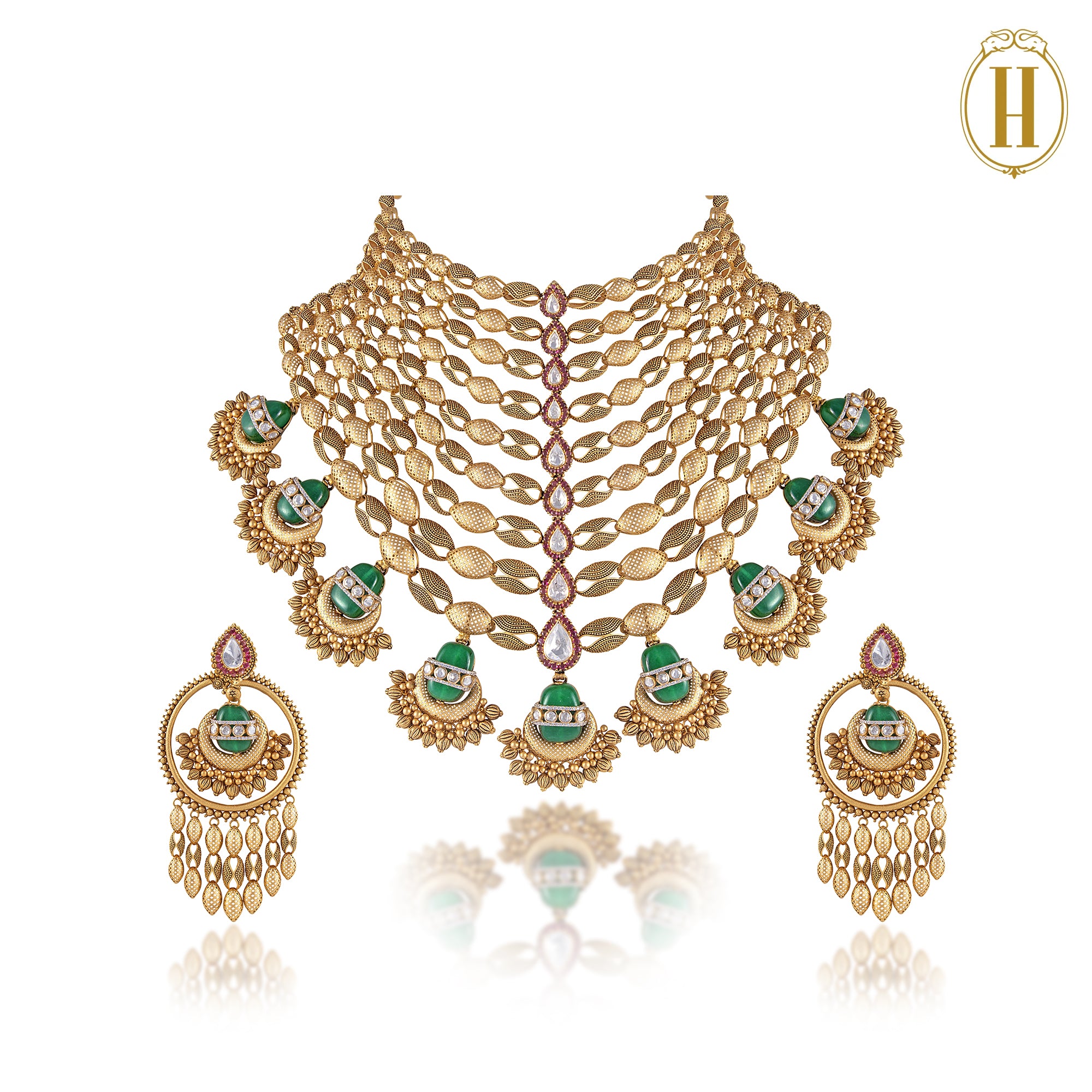 The-Vintage-Voyage-Bridal-Satlada-Gold-Necklace-Set-3