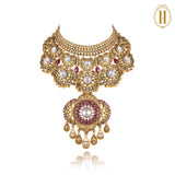 The-Vintage-Voyage-Exquisite-Bridal-Gold-Necklace-set-with-Tourmalines-3