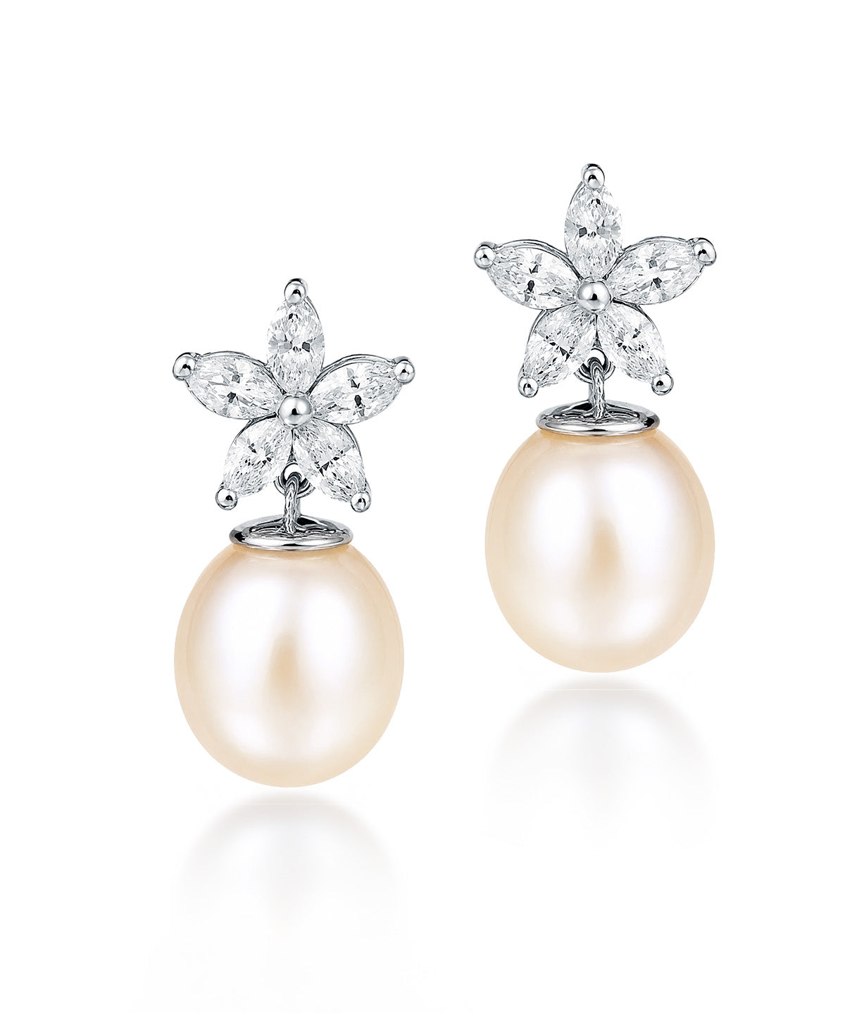 Amelia Pearl Bloom Earrings