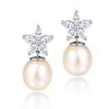 Amelia Pearl Bloom Earrings