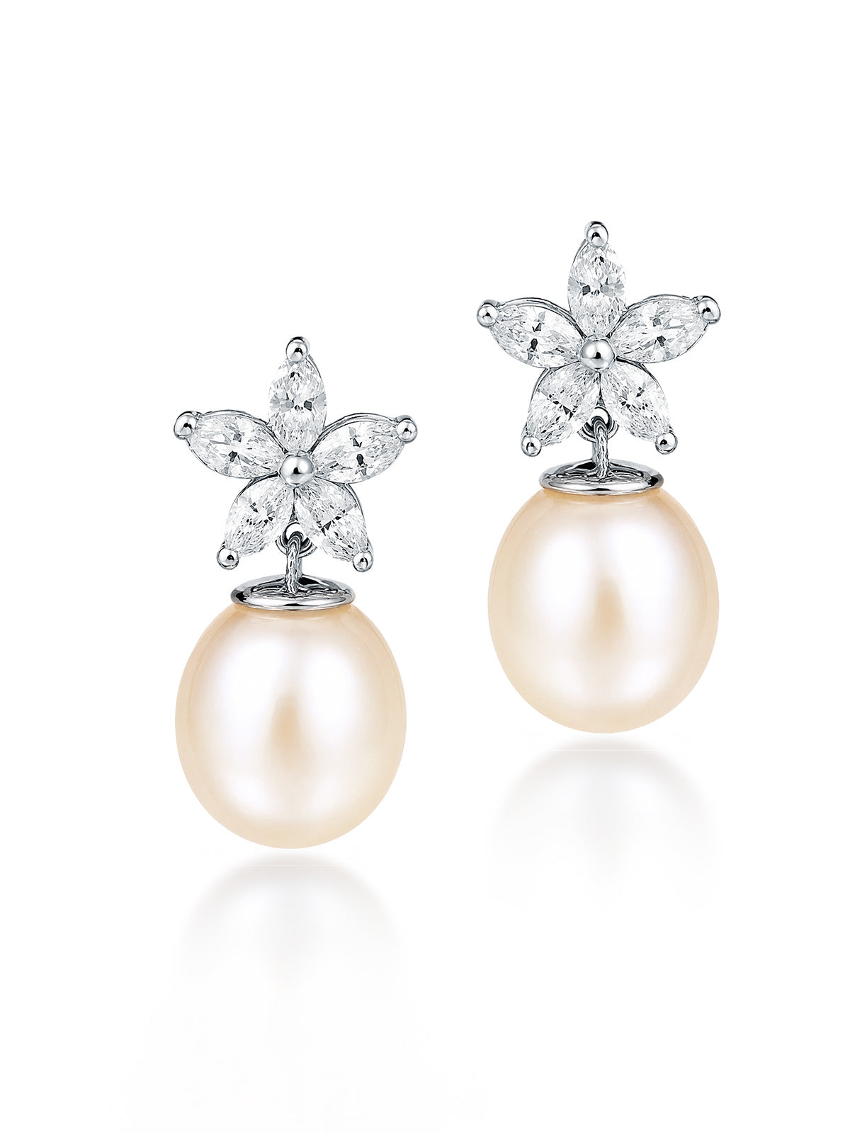 Amelia Pearl Bloom Earrings