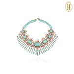 emerald diamond set