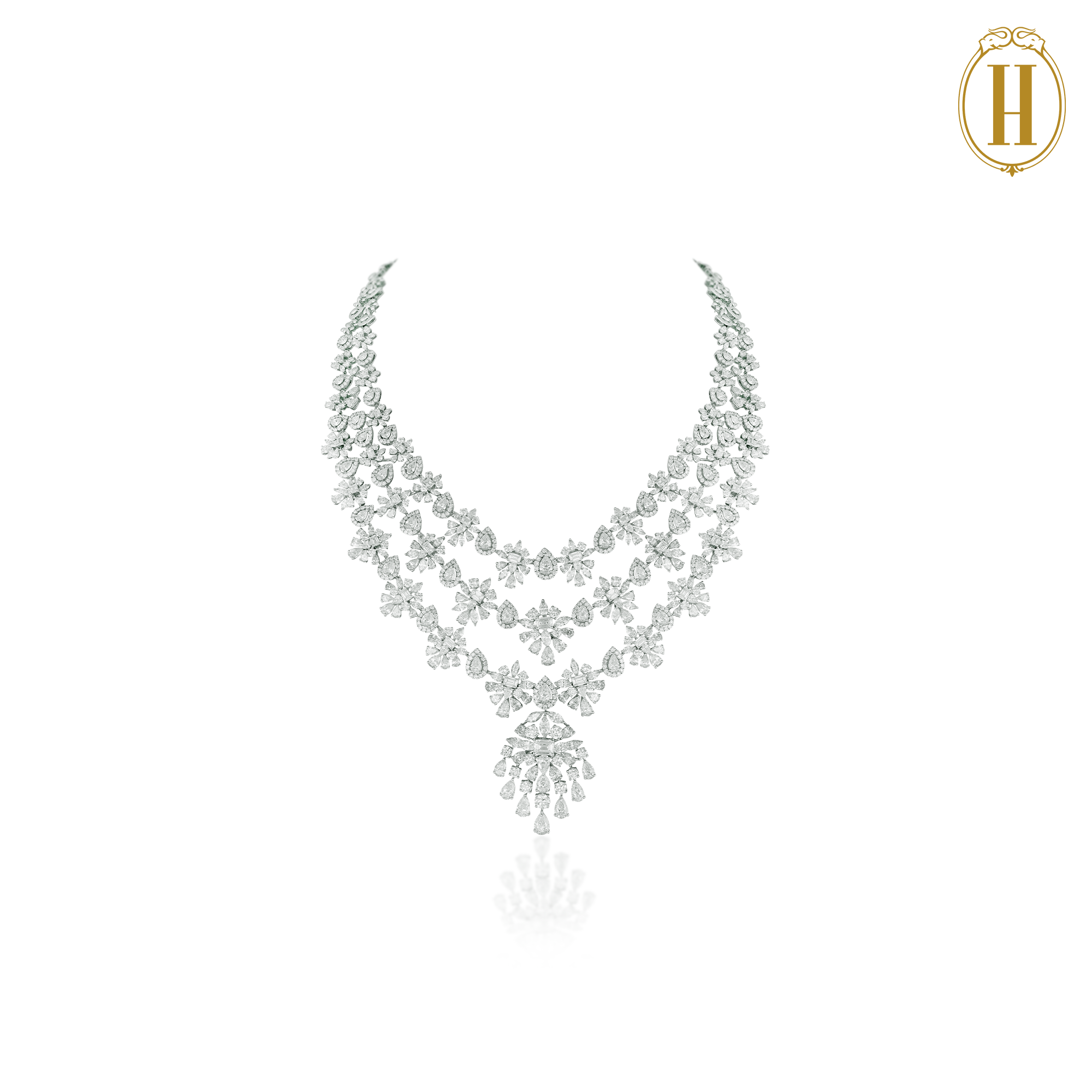 Diamond strand necklace deals