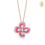 hazoorilal diamond pendant for women