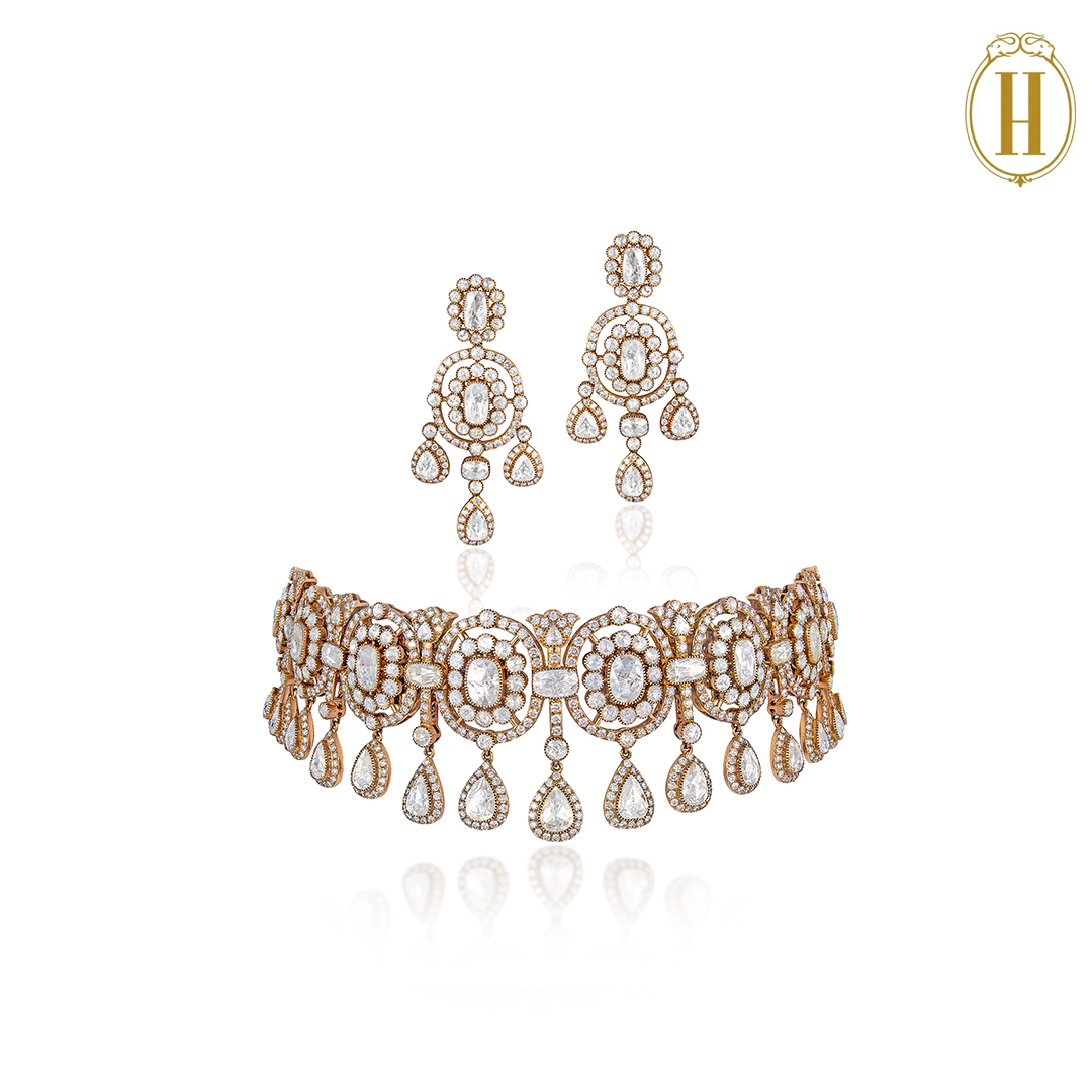 Spring-Summer-2025-Vintage-Diamond-Polki-choker-2