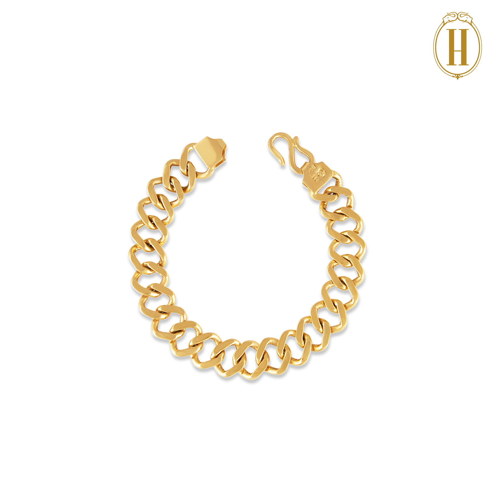 Kaiser-Kaiser-Gold-Curb-Chain-Bracelet-1