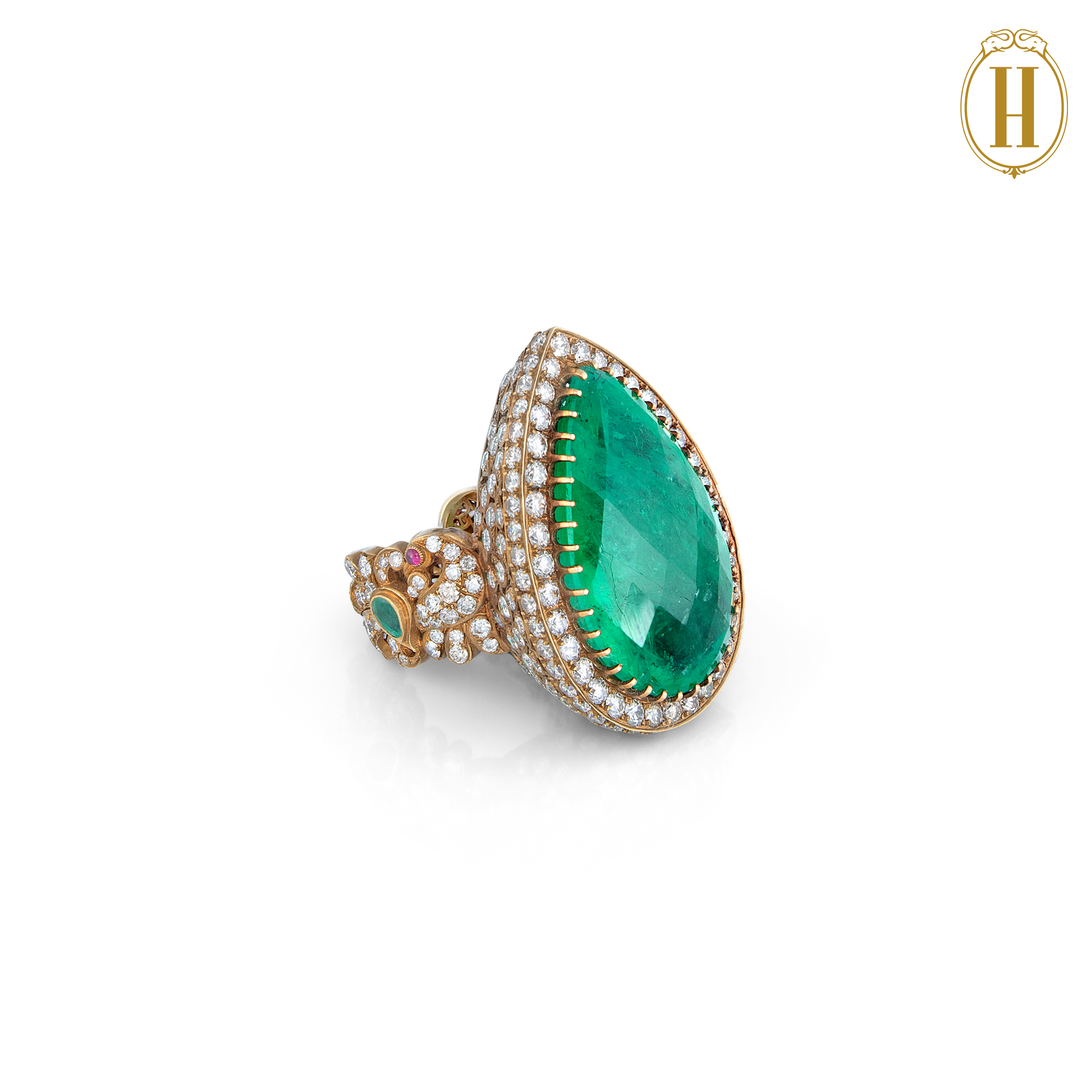 Emerald Heritage Ring