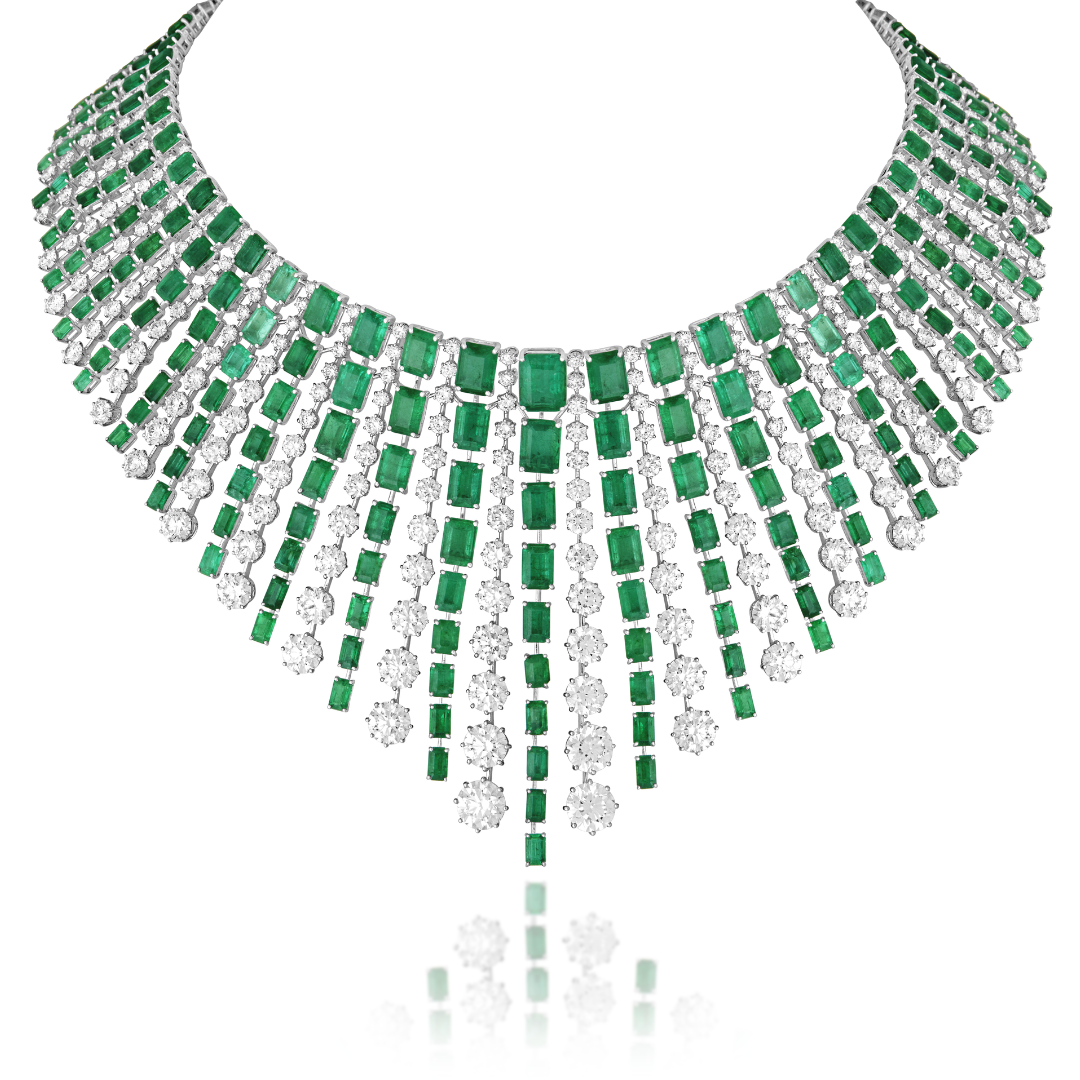 Emerald_Diamond_Harmony_Necklace