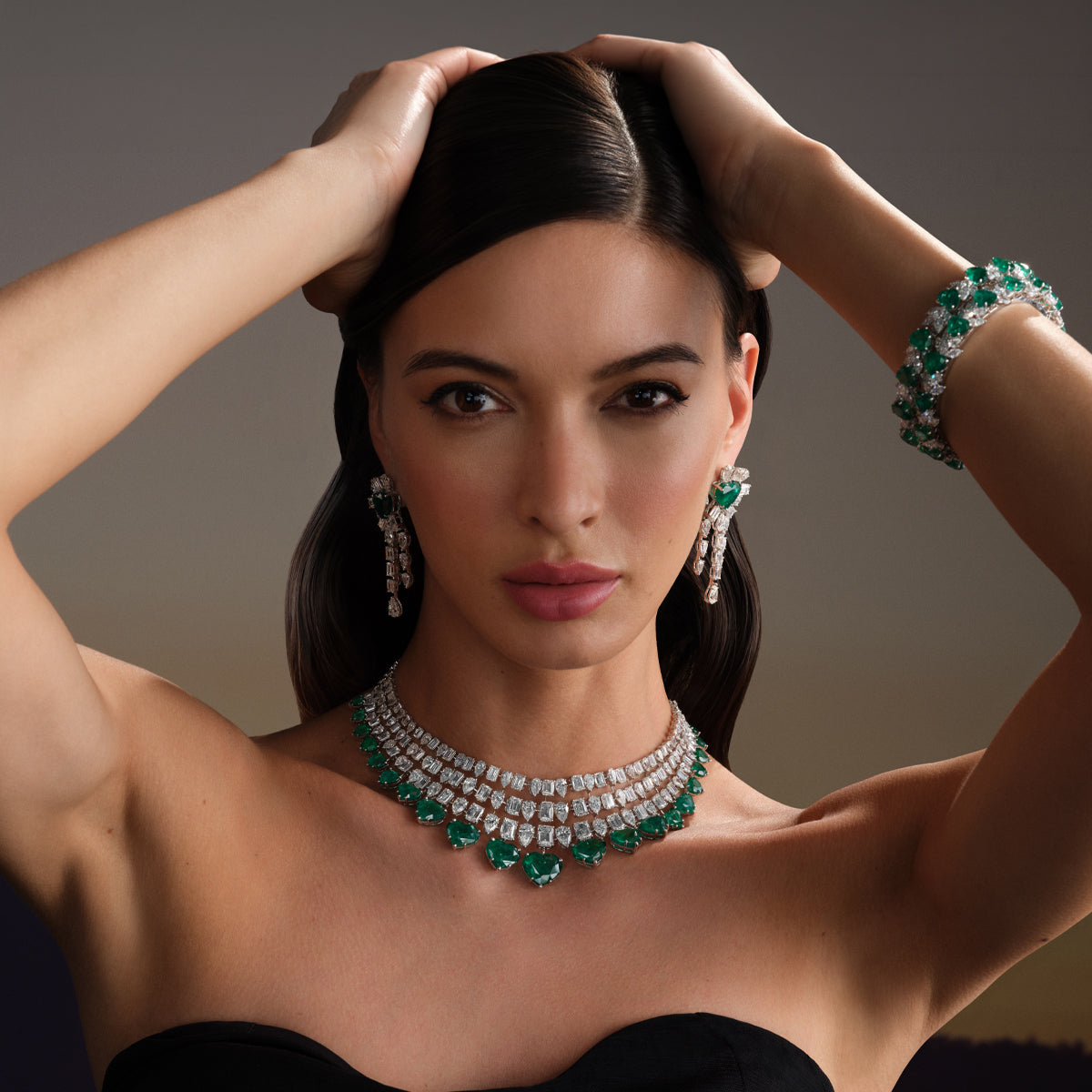 Hearts of Eden Necklace Set