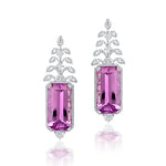 Kunzite Facet Earring Set-3