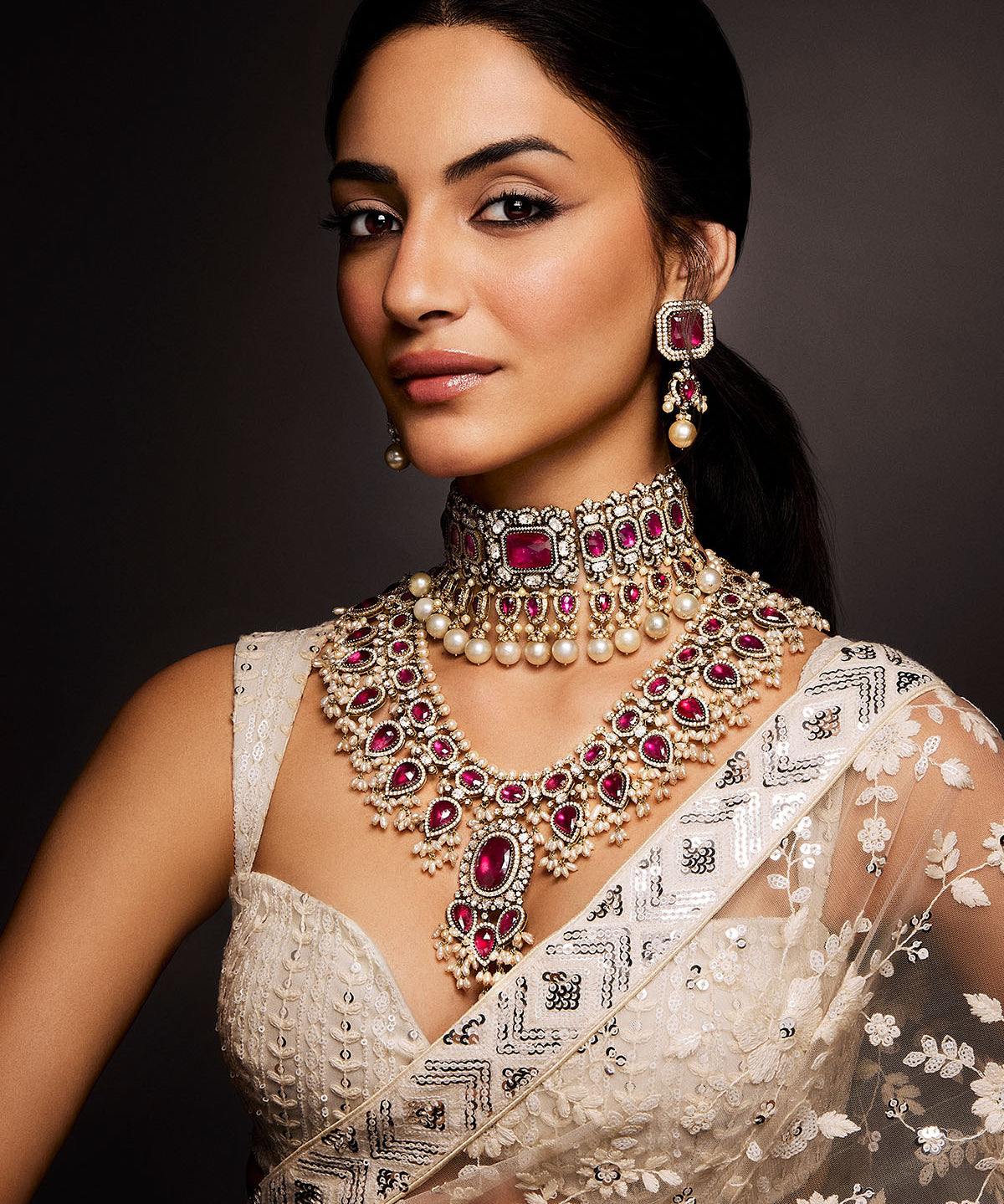 Legacy-Collection-Legacy-Bridal-Ruby-Polki-Choker-Set-with-Pearl-Drops-1