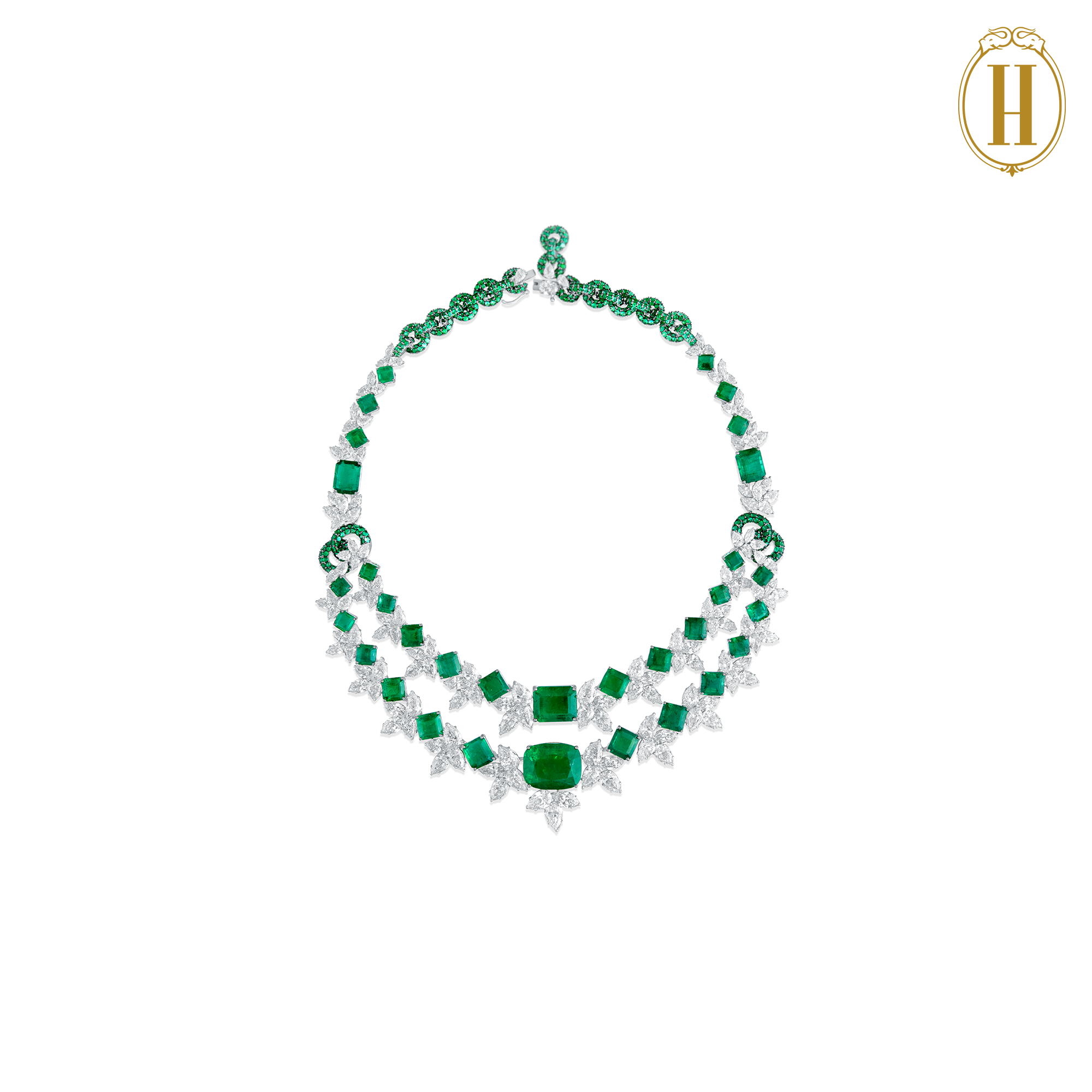 Legacy-Collection-Legacy-Colombian-Emerald-and-Diamond-Double-Strand-Necklace-Set-2