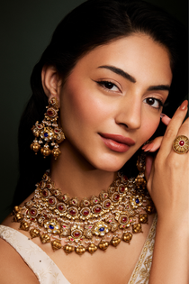 Legacy Gold Set with Rubies  and Saphires