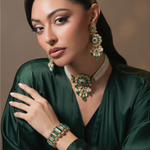 Polki & Emerald Heirloom Set
