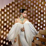 Statement Emerald and Diamond Facet Set