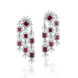 Tourmaline & Diamond Facet Necklace Set-3
