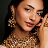 Legacy Gold Set with Rubies  and Saphires