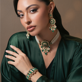 Polki & Emerald Heirloom Set