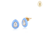 diamond earring set