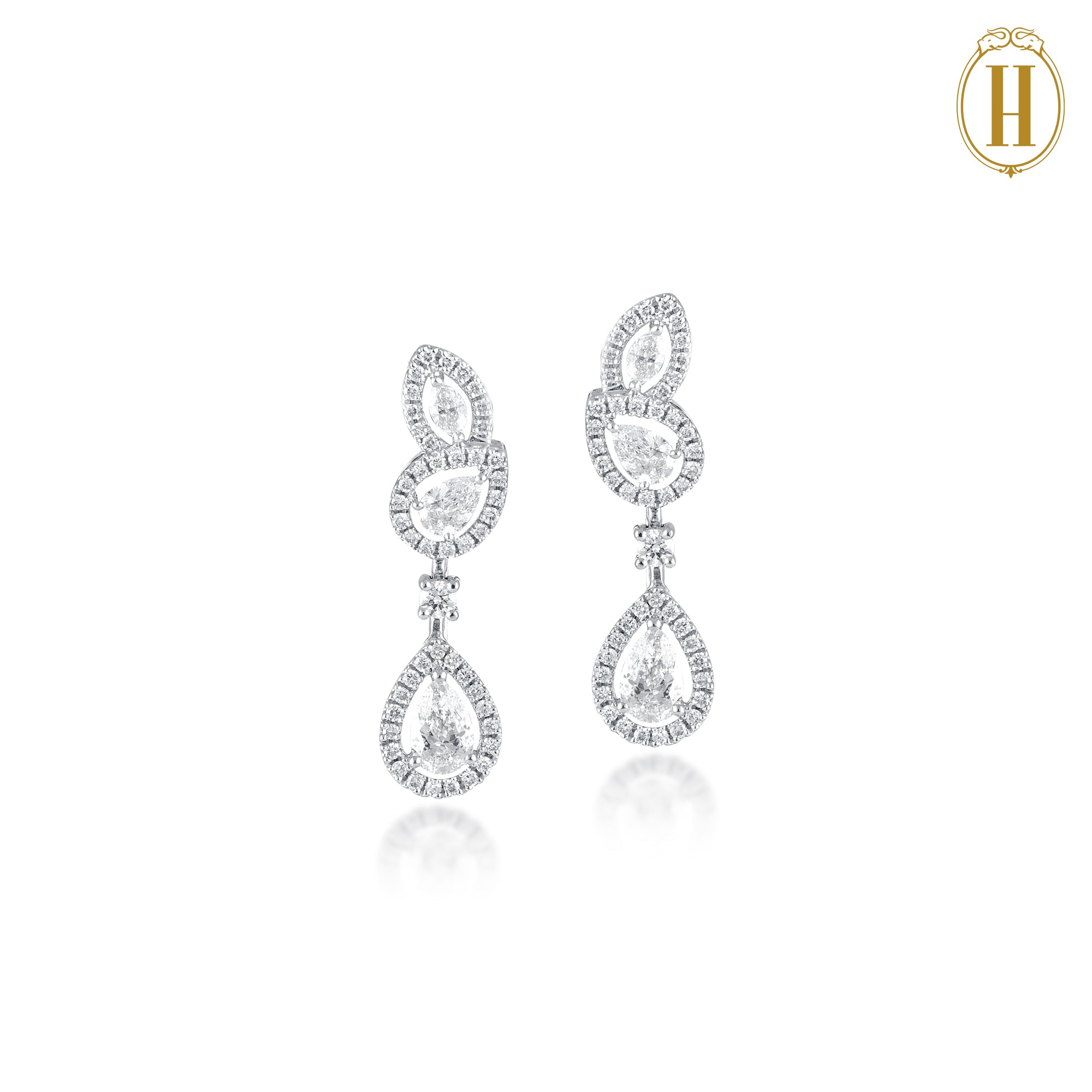 diamond earring set for women