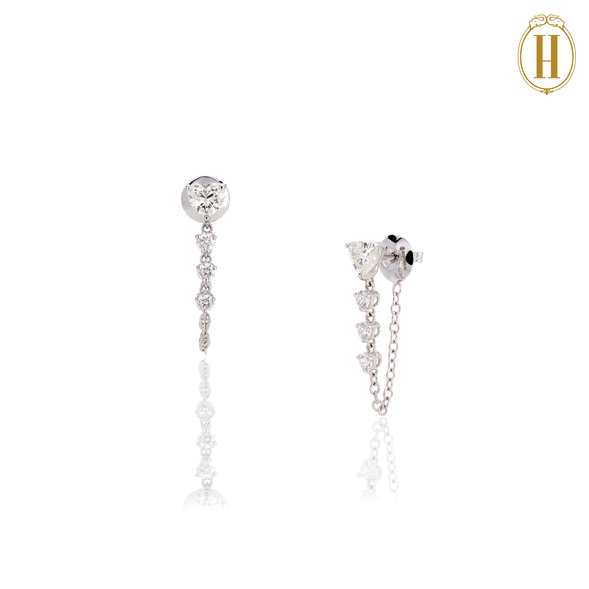 diamond earring set for women