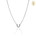 diamond pendant earring set