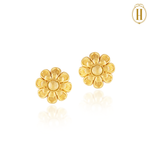 gold earing set for women