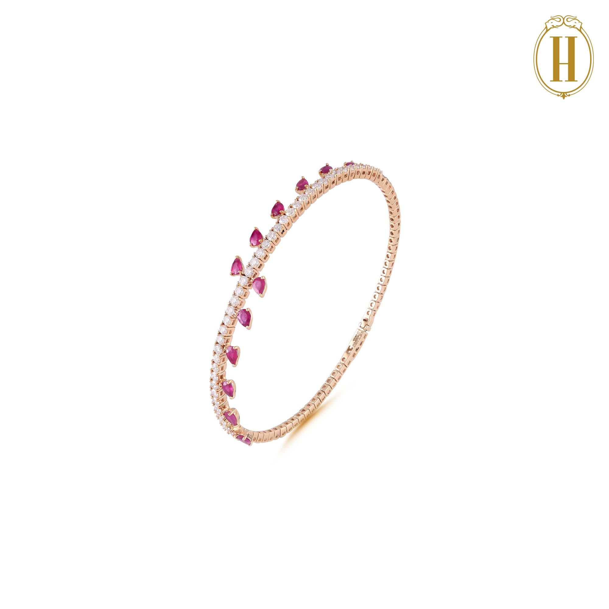 pink gold jewellery bracelet