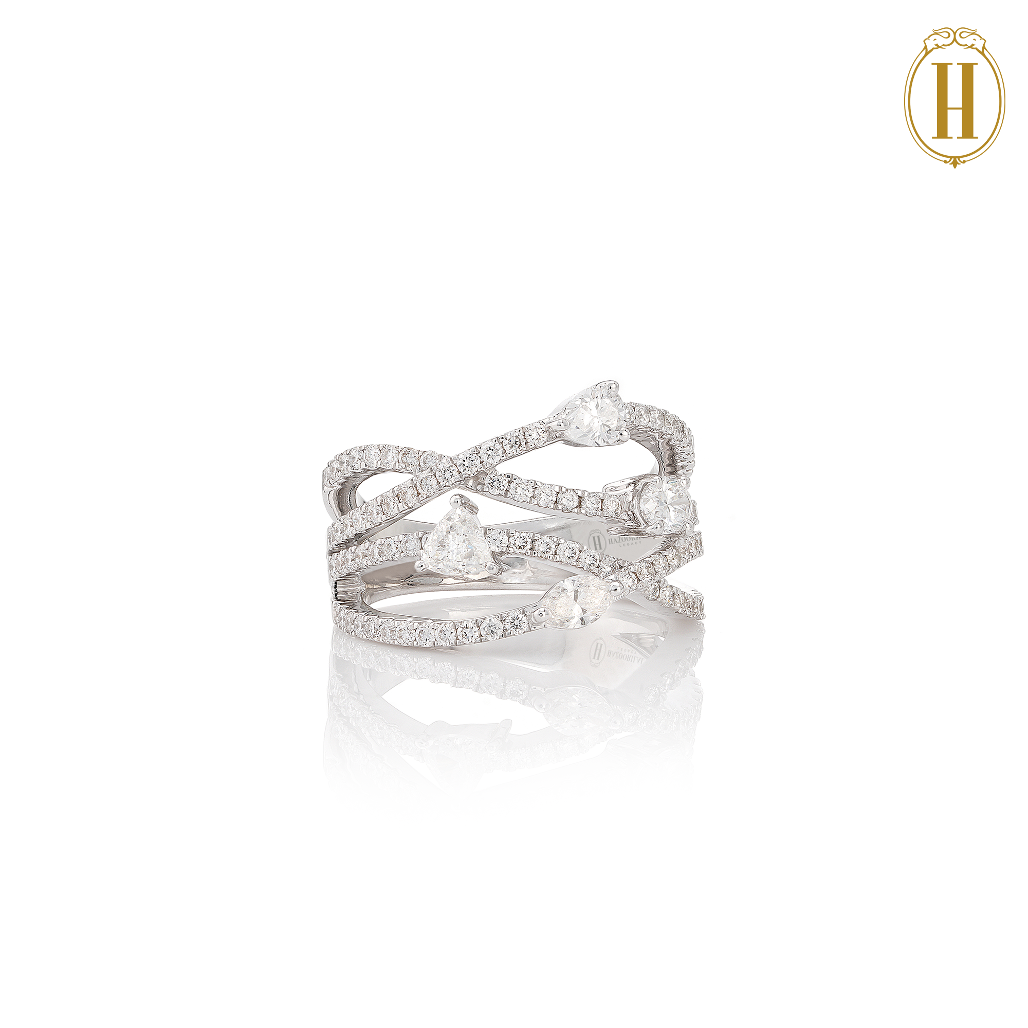 white gold rings for women