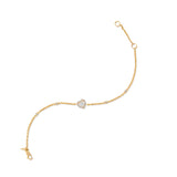 Zoori Diamond Heart Bracelet
