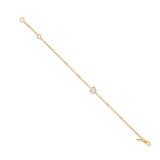 Zoori Diamond Heart Bracelet