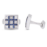 Kaiser-Kaiser-Diamond-and-Blue-Sapphire-Cufflinks-2