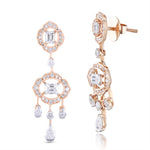 diamond earring set for women